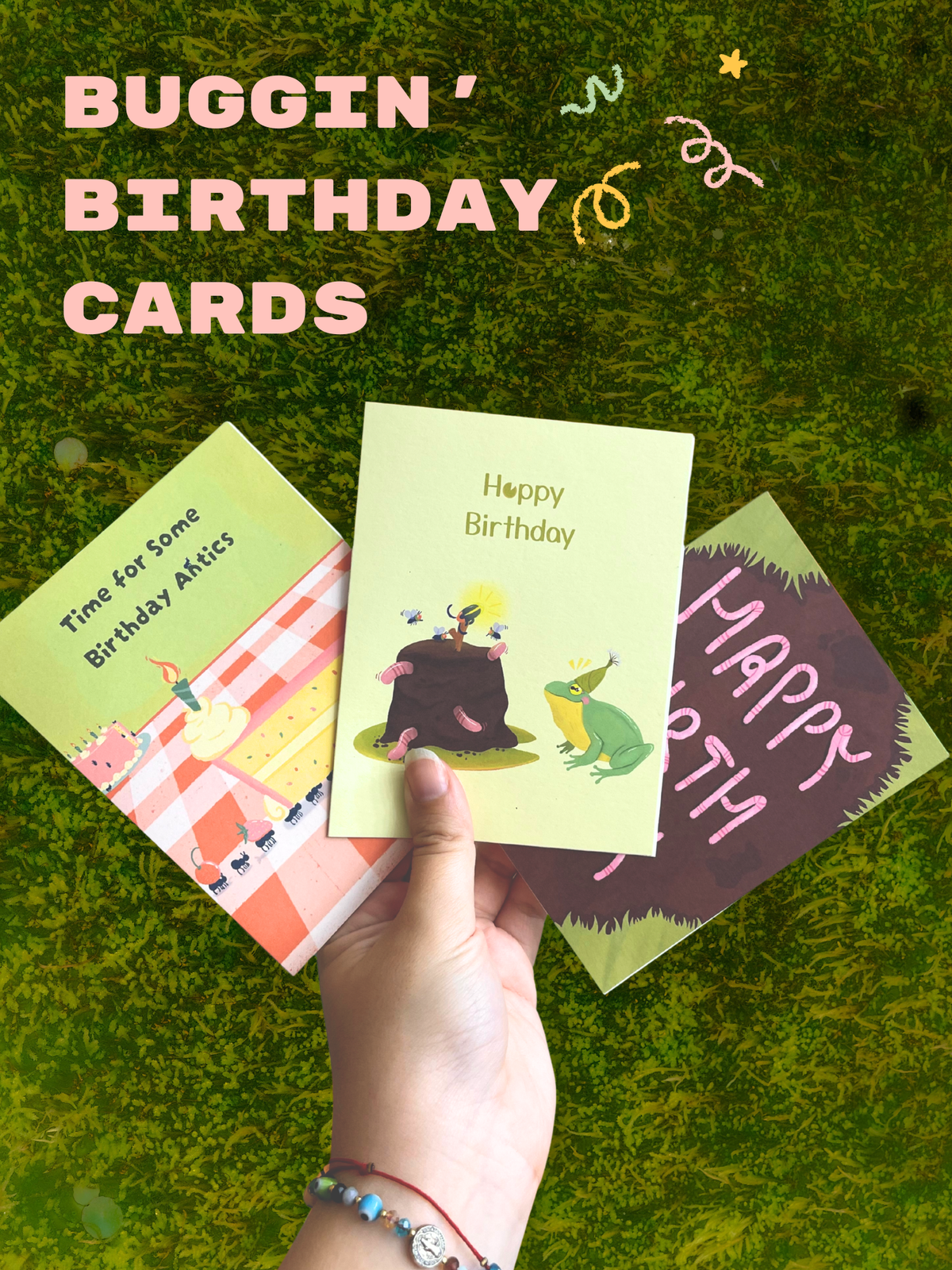 Buggin' Birthday Cards
